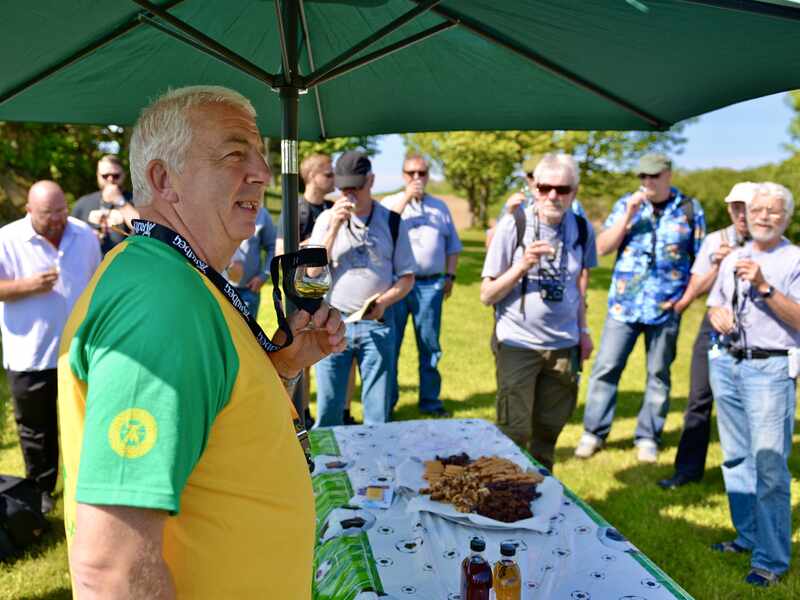 Mickey Heads beim Tasting