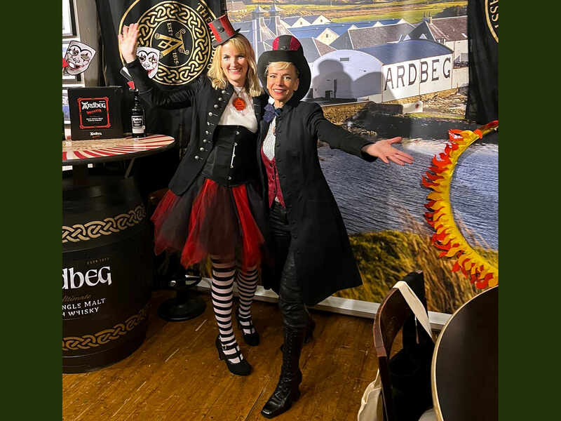 Ardbegday 2024 in Frankfurt mit Silke und Mady