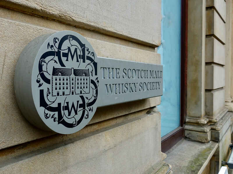 SMWS Eingang in Glasgow