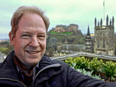 Gregor Haslinger in Edinburgh