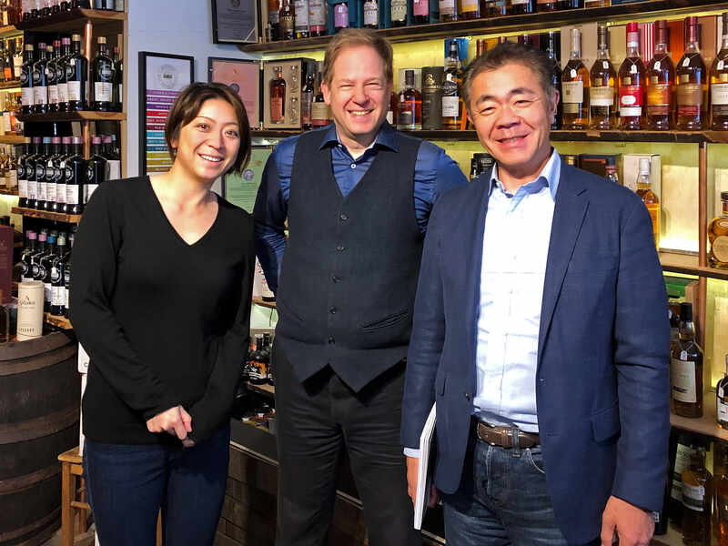 Ichiro und Yumi von Chichibu im unserem Laden