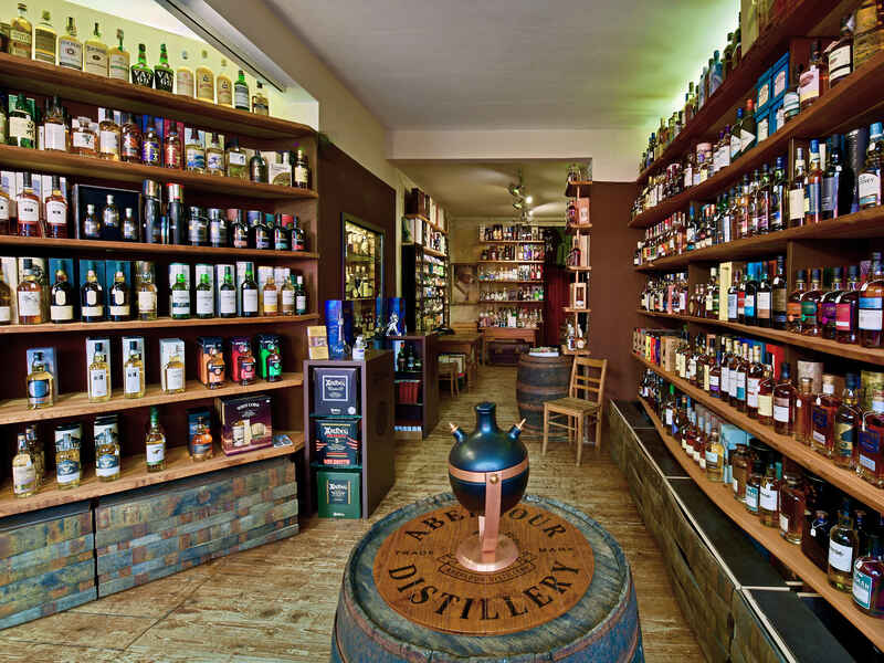 Vordere Zentrum des Ladens