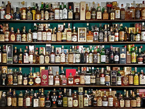 Auswahl an alten Blends