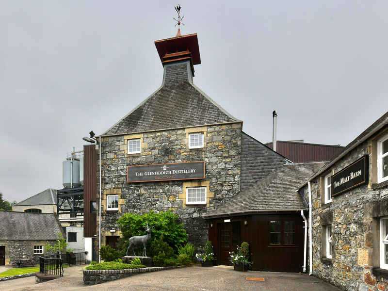 Die Glenfiddich Distillerie